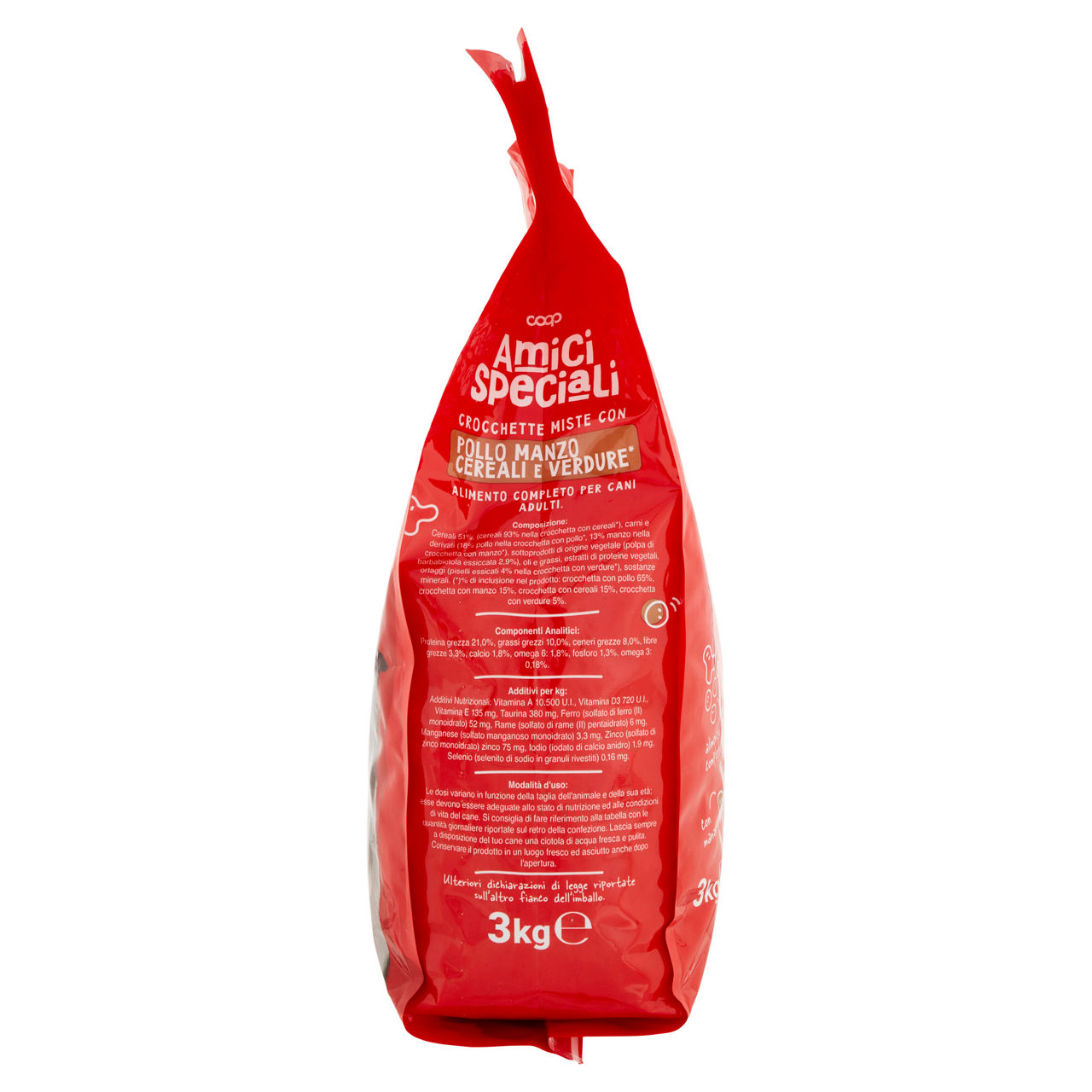 Crocchette cane senior amici speciali coop pollo/manzo/cereali/verdure kg.3 - Immagine 21