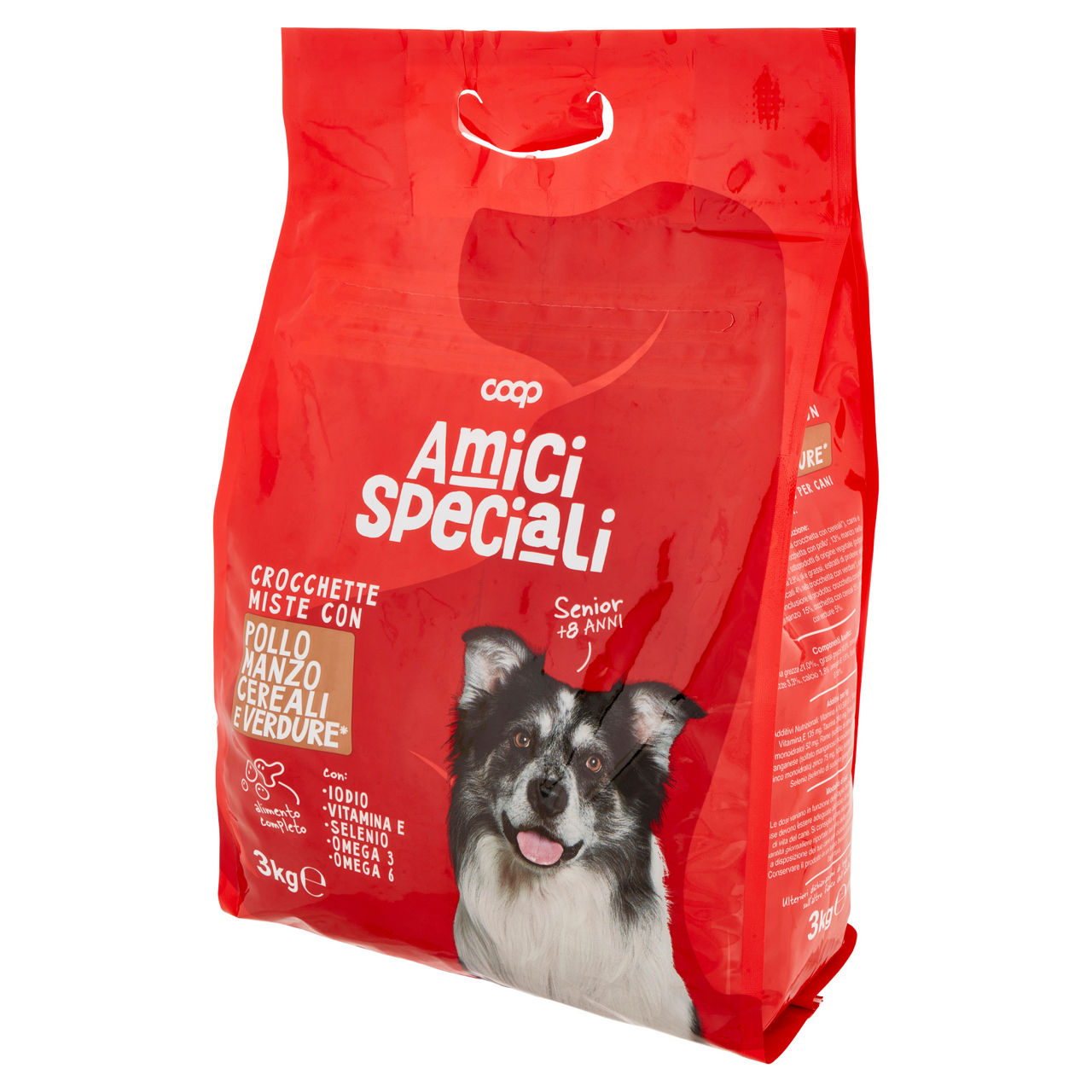 Crocchette cane senior amici speciali coop pollo/manzo/cereali/verdure kg.3 - Immagine 51