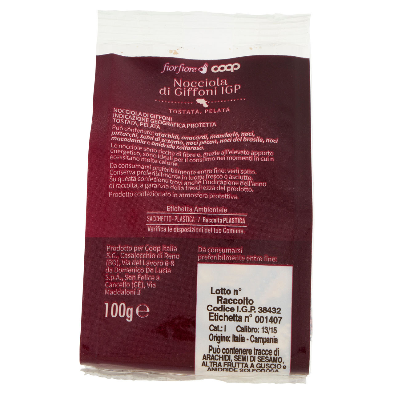 Nocciole di Giffoni IGP tostate e pelate 100 gr - Immagine 131