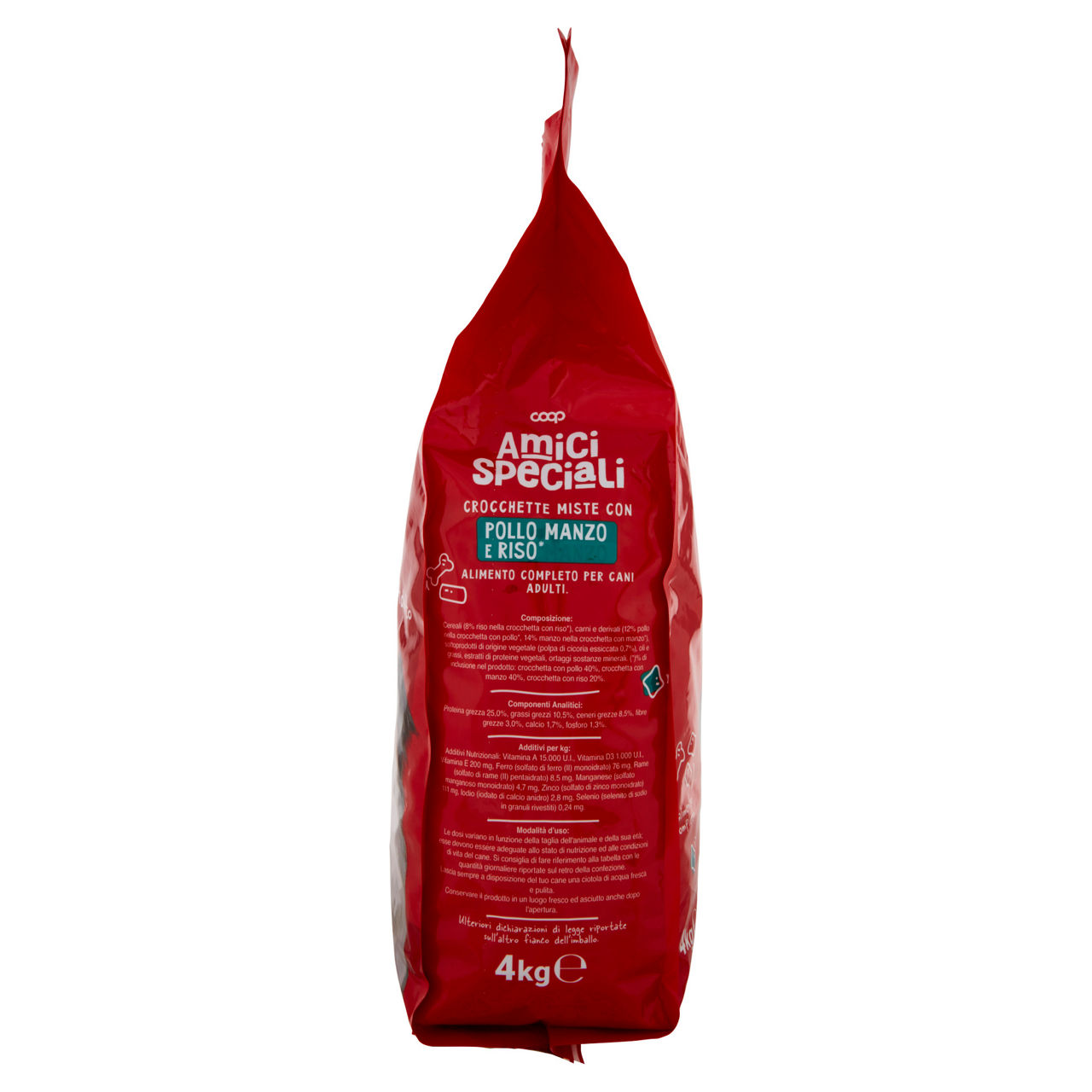 Crocchette per cane con pollo manzo e riso 4 kg - Immagine 51
