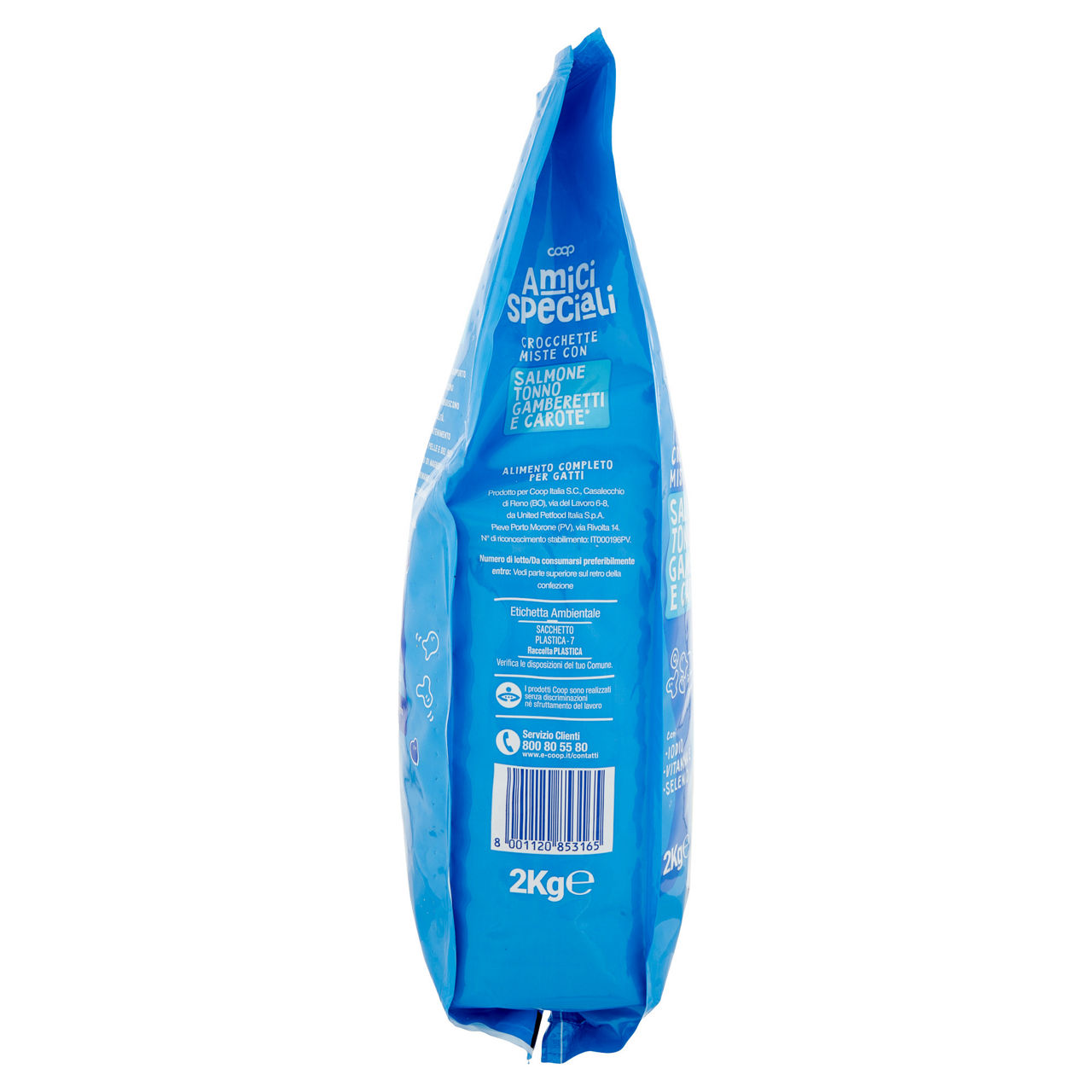 Crocchette gatto salm/ton/gamberetti/carote/riso amici speciali coop sacco kg 2 - Immagine 21