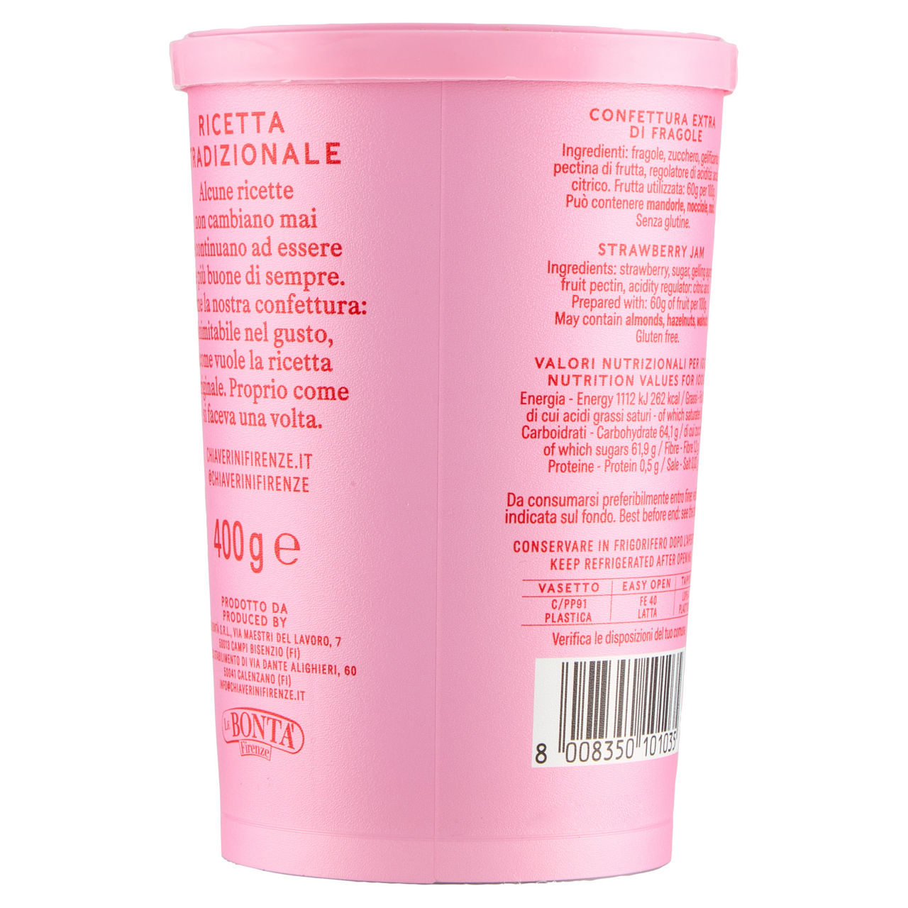Confettura extra di fragole 400 gr - Immagine 41