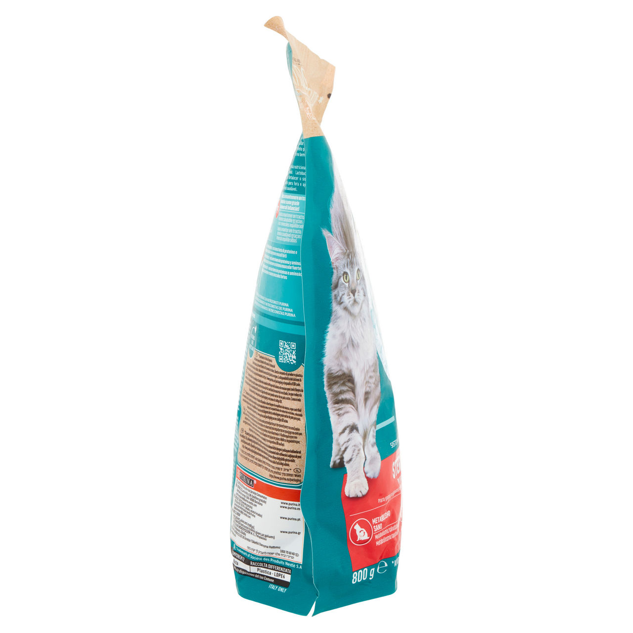 Secco gatto purina one sterilcat manzo busta g 800 - Immagine 41