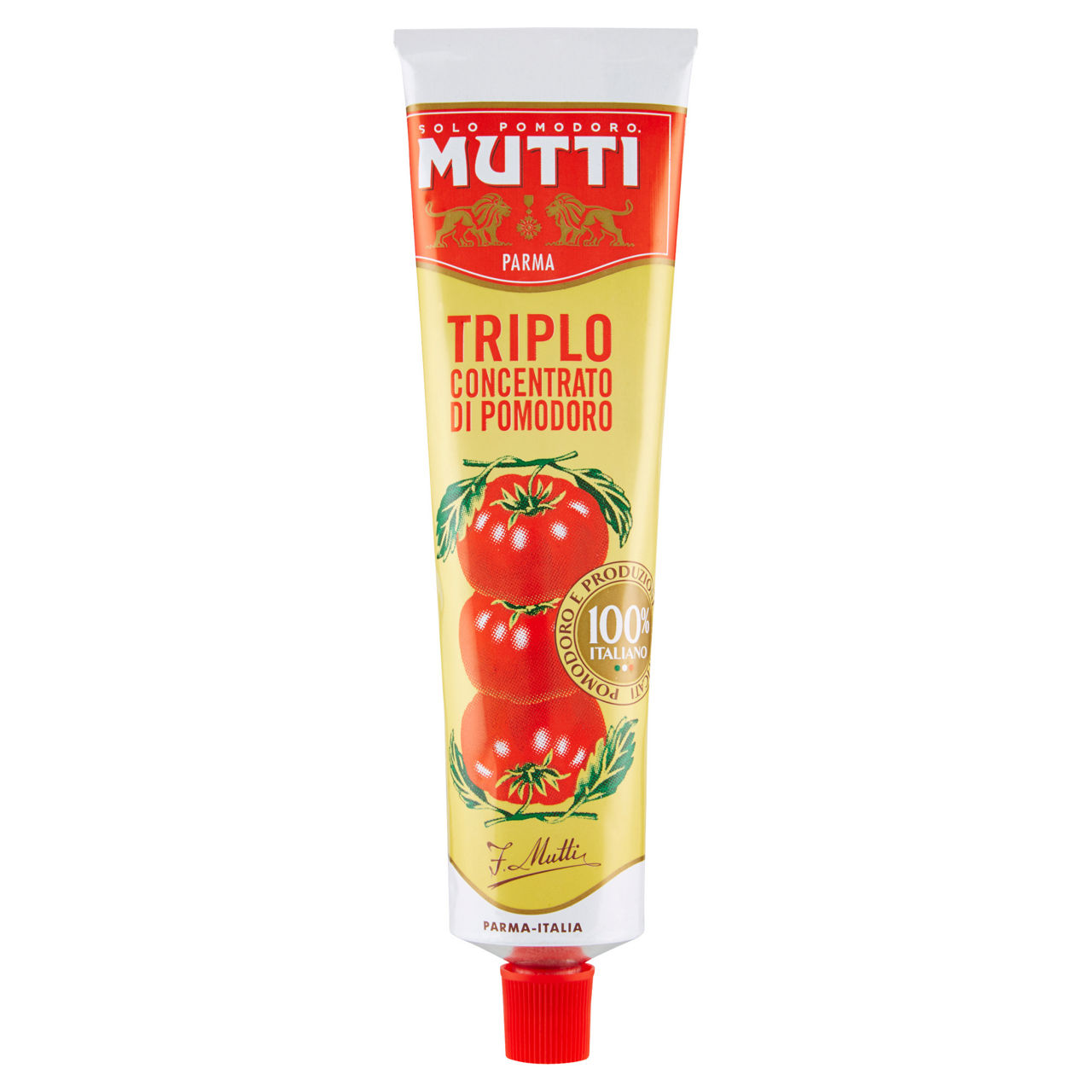 Triplo concentrato di pomodoro  mutti tubo gr. 200 - Immagine 01