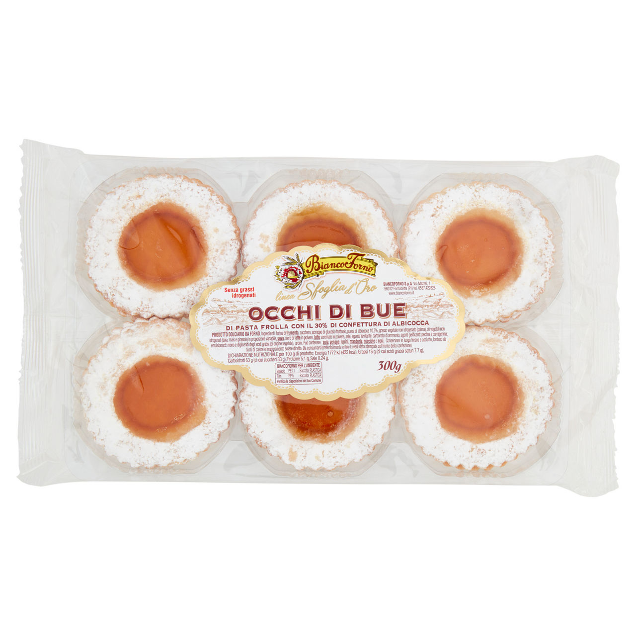 Biscotti Occhi di bue 300 gr