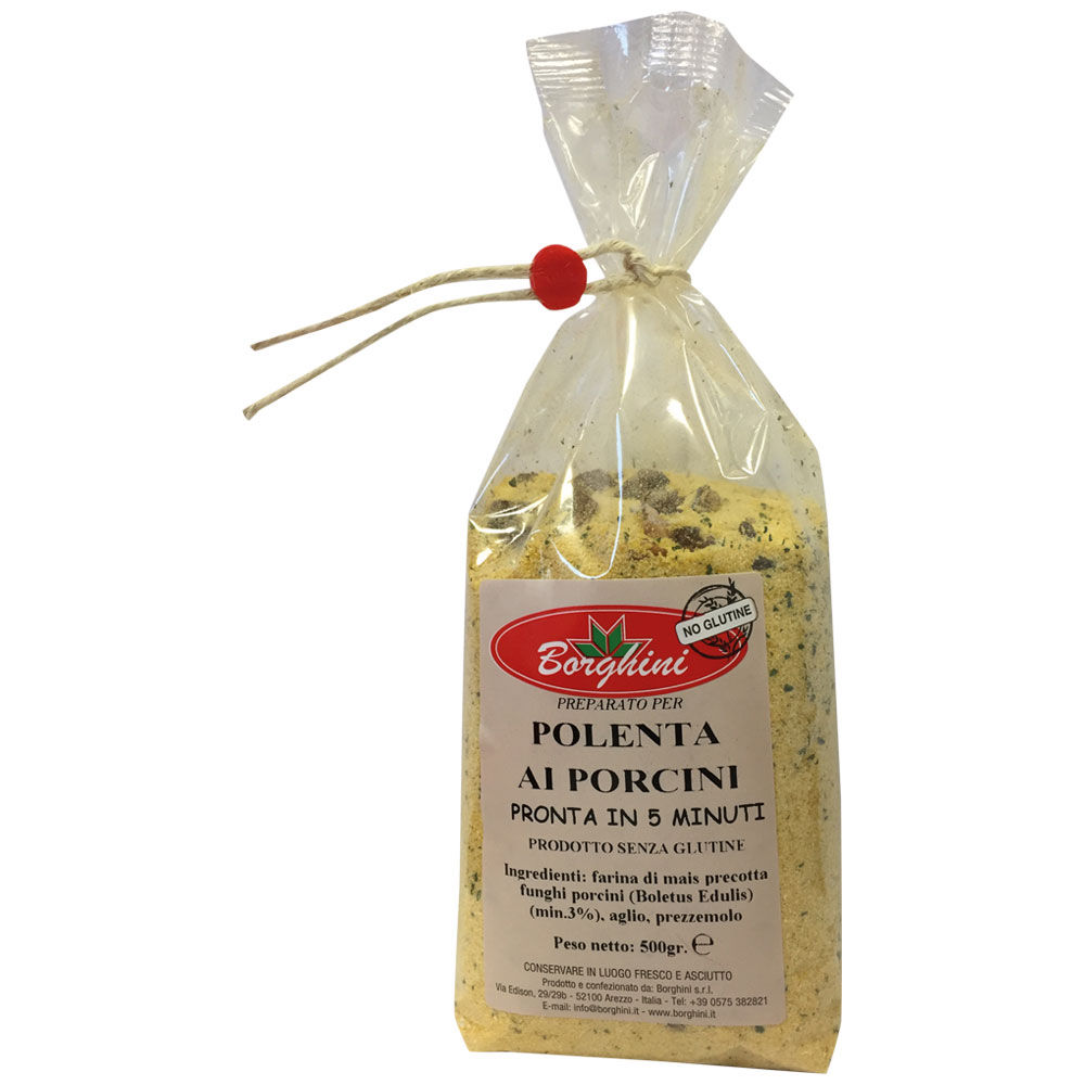 Preparato per polenta ai porcini 500 gr - Immagine 01