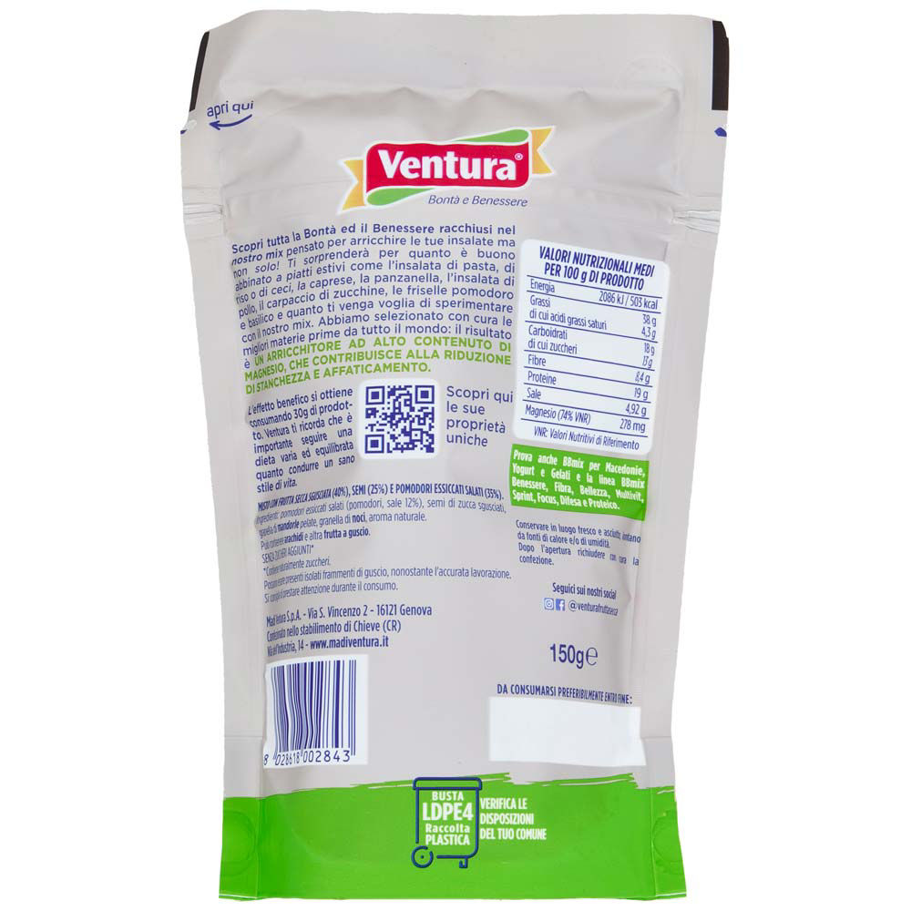Mix frutta secca e pomodori essiccati 150 gr - Immagine 71