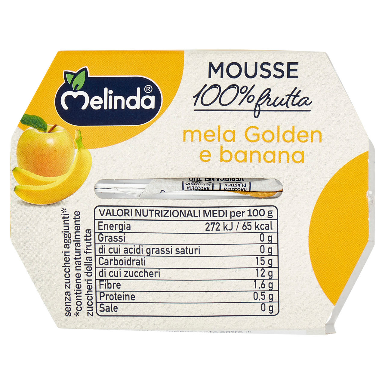 Mousse 100% mela e banana 2 pz da 100 gr - Immagine 21