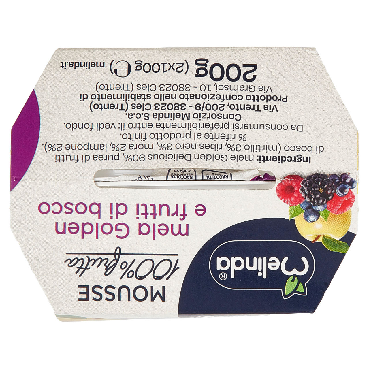 Mousse 100% mela e frutti di bosco 2 pz da 100 gr - Immagine 11