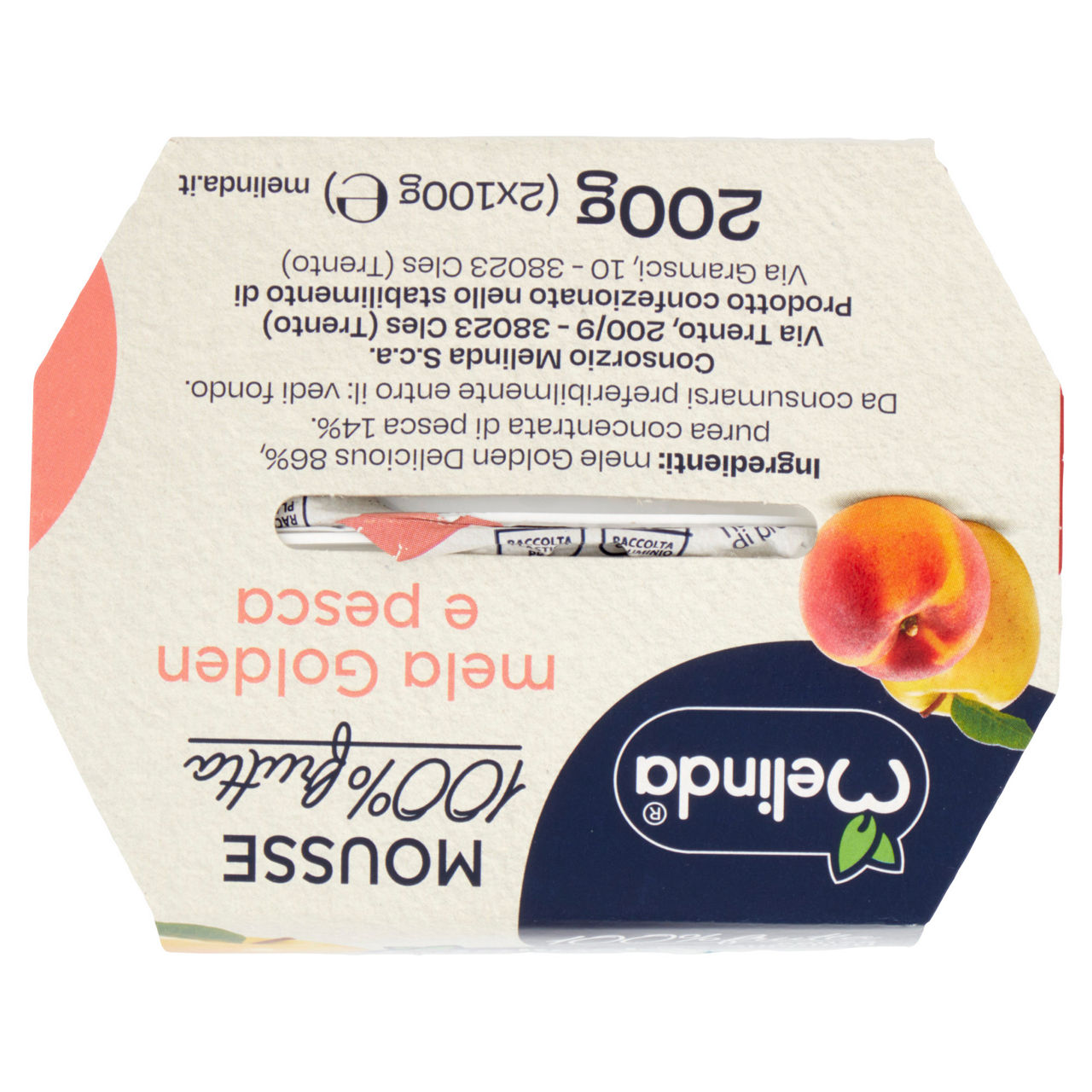 Mousse 100% mela e pesca 2 pz da 100 gr - Immagine 41