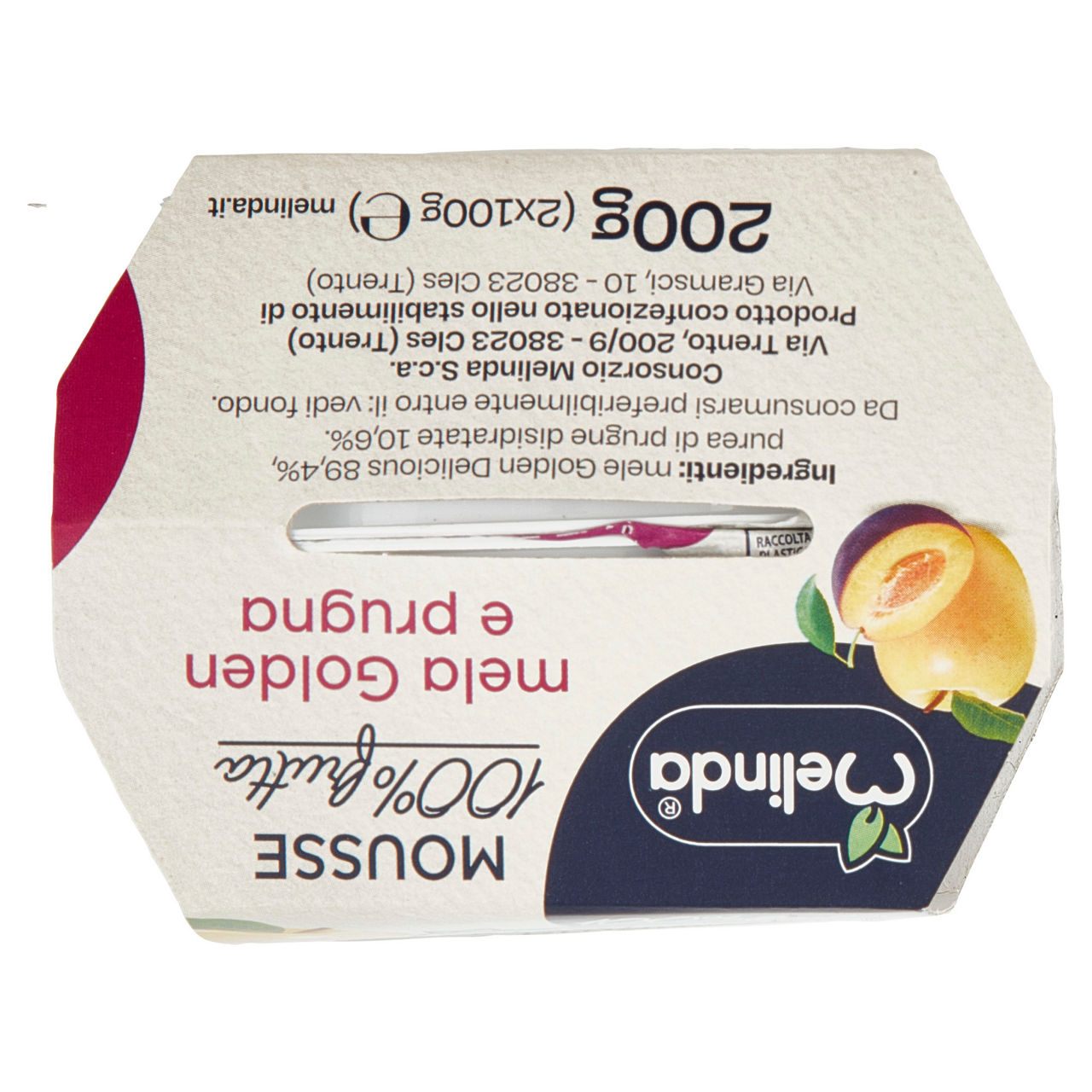 Mousse 100% mela e prugna 2 pz da 100 gr - Immagine 11