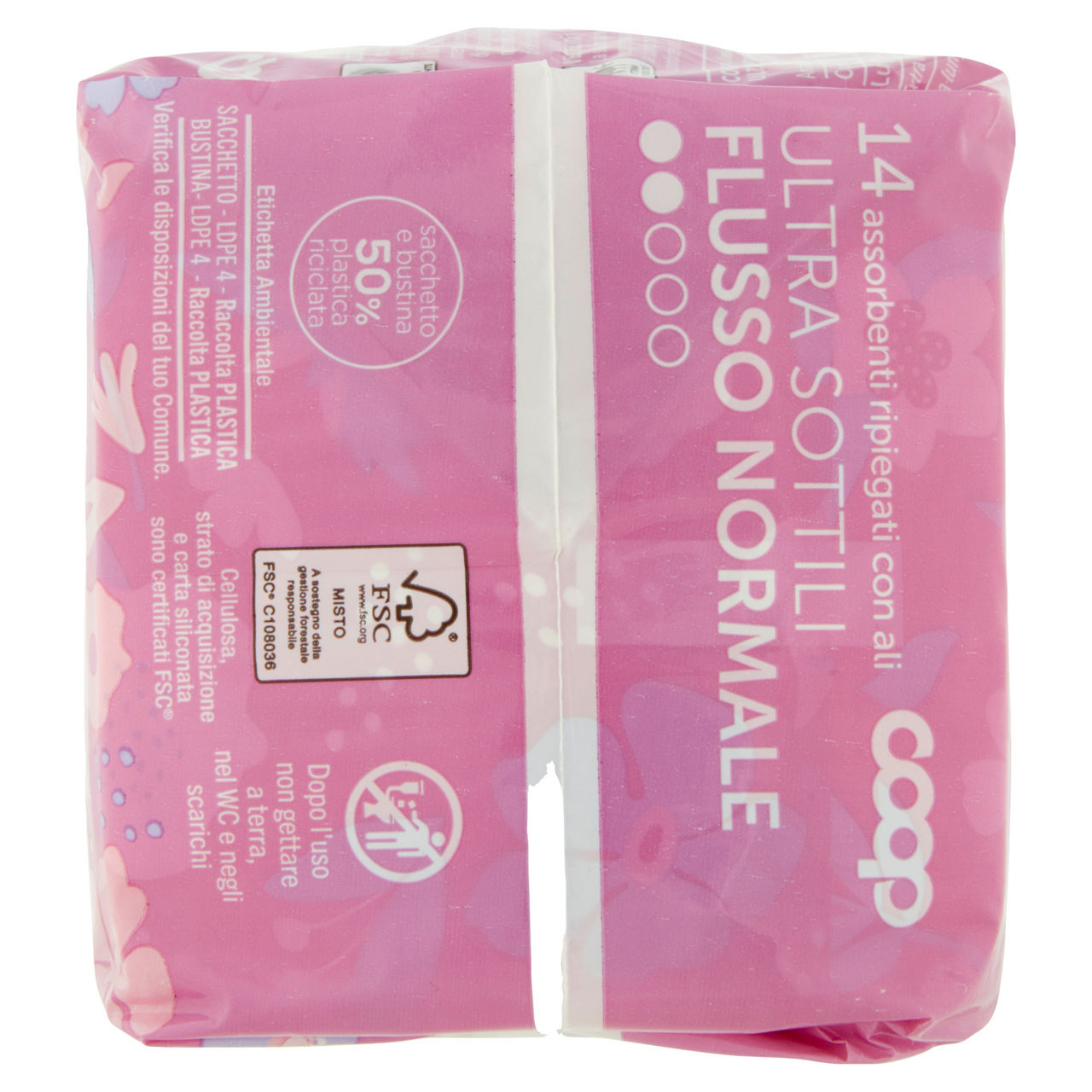 Assorbenti coop ultra sottili con ali ripiegati sacchetto pz.14 - Immagine 41