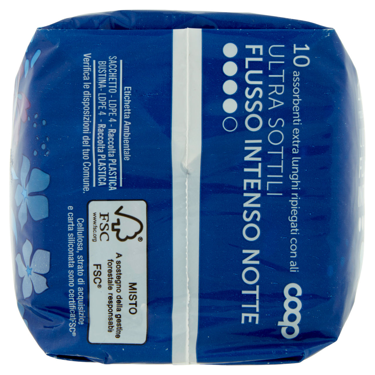 Assorbenti coop ultra sottili extra lungo c/ali ripiegati incarto pz.10 - Immagine 11