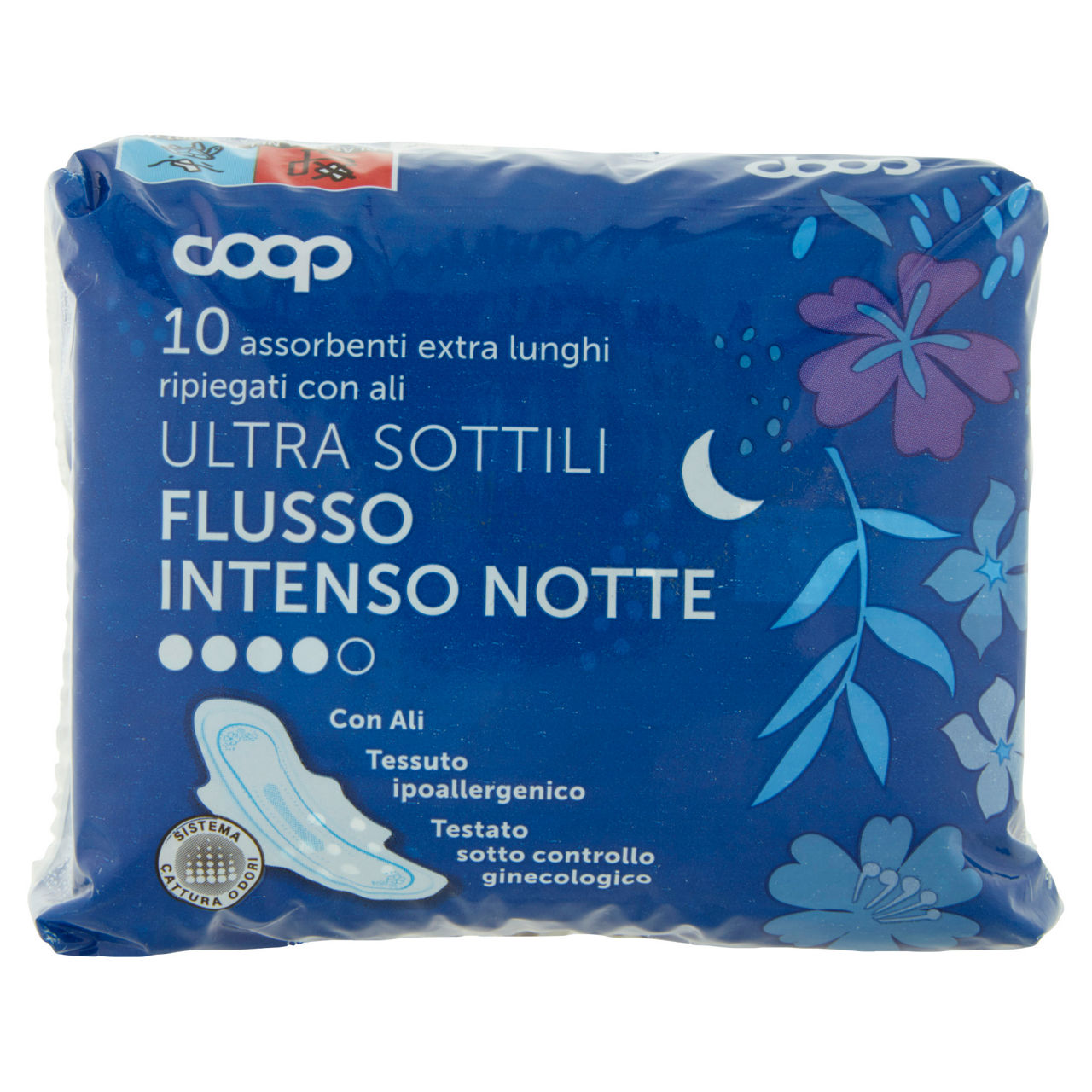 Assorbenti coop ultra sottili extra lungo c/ali ripiegati incarto pz.10 - Immagine 51