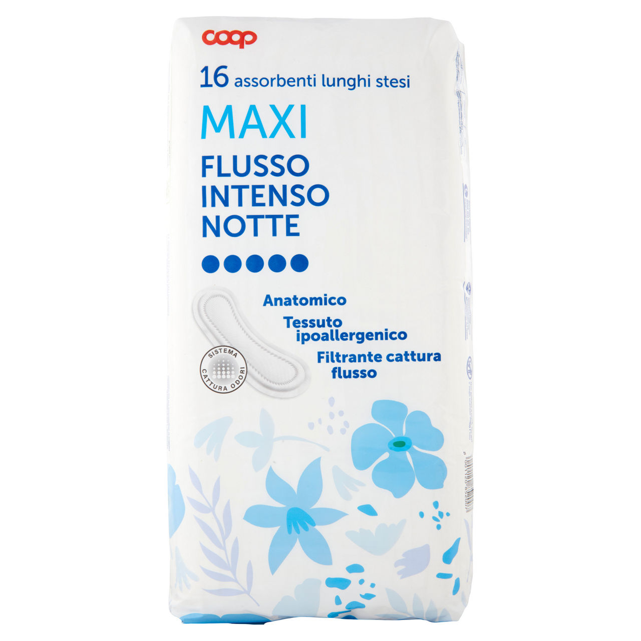 Assorbenti maxi coop stesi anatomici lunghi notte scatola pz.16 - Immagine 31