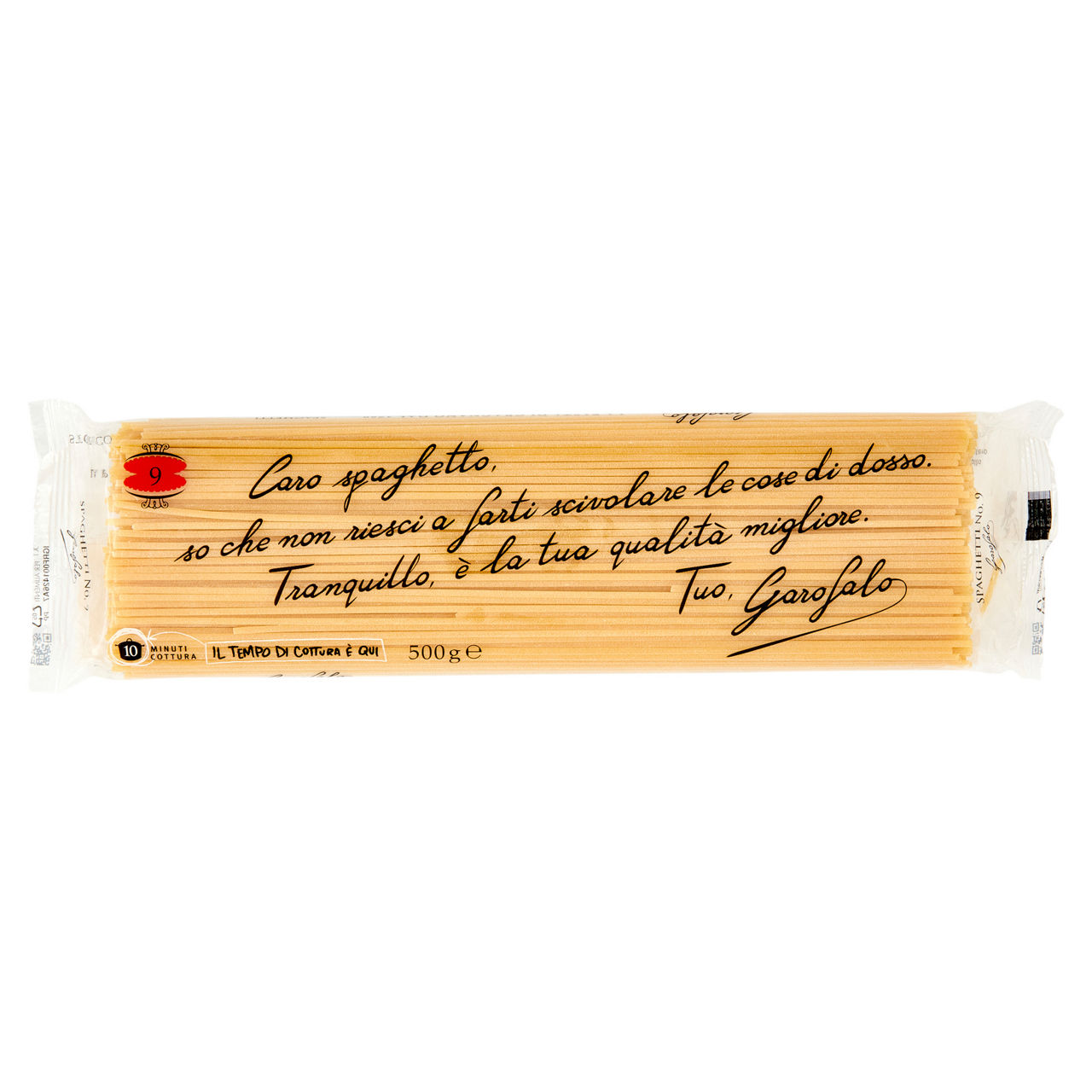 Spaghetti n. 9 pasta di Gragnano IGP semola di grano duro 500 gr - Immagine 11