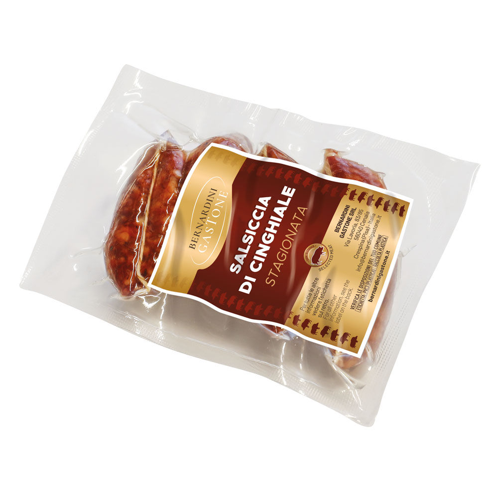 Salsiccia di cinghiale stagionata