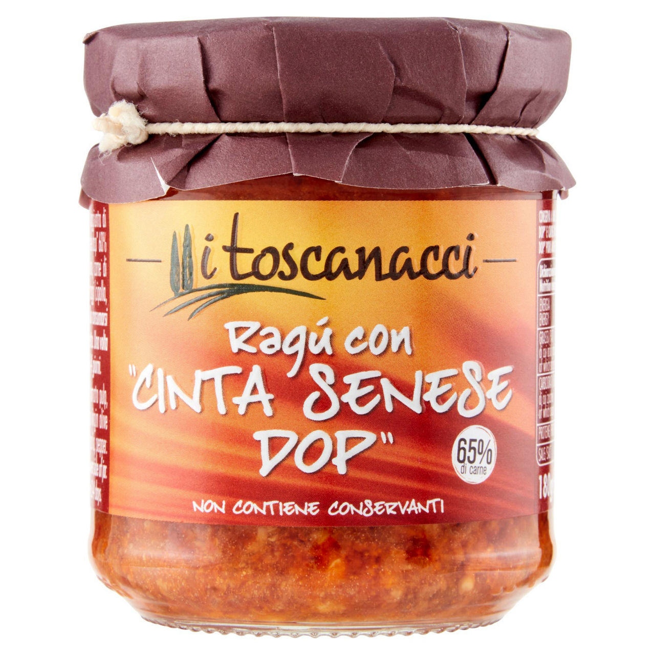 Ragù con Cinta Senese DOP 180 gr - Immagine 01