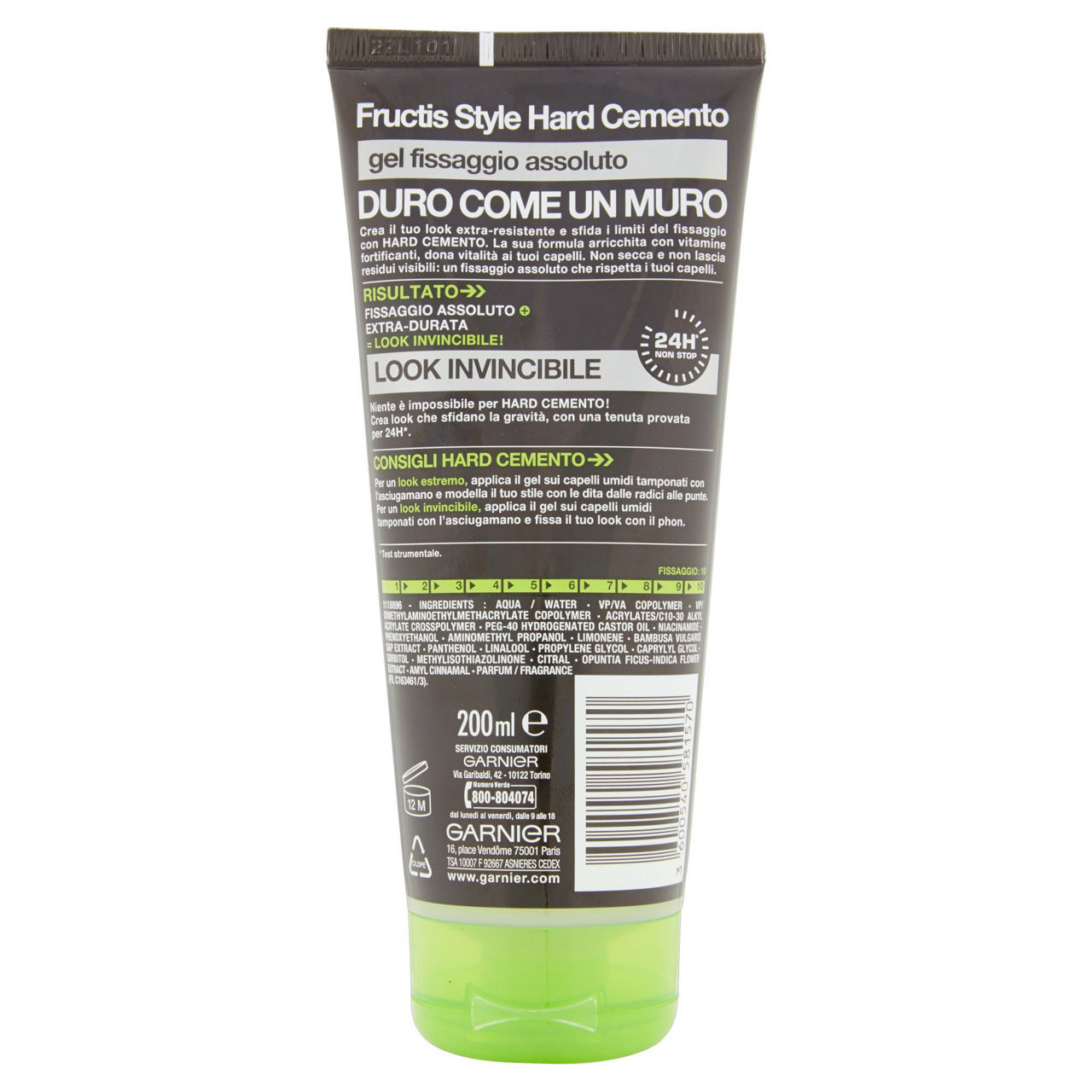 Gel fructis style garnier hard glue tubo ml. 200 - Immagine 31