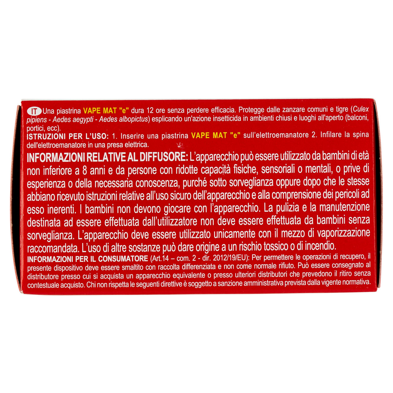 Insetticida diffusore per piastrine con ricarica Classic 10 piastrine - Immagine 21