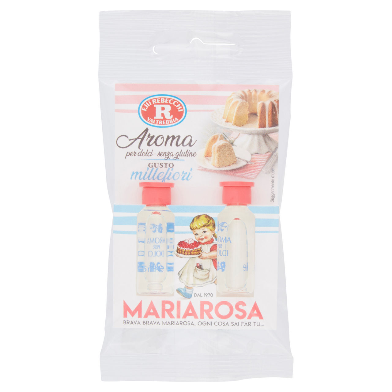 Aroma per dolci gusto millefiori 2 pz 10 ml