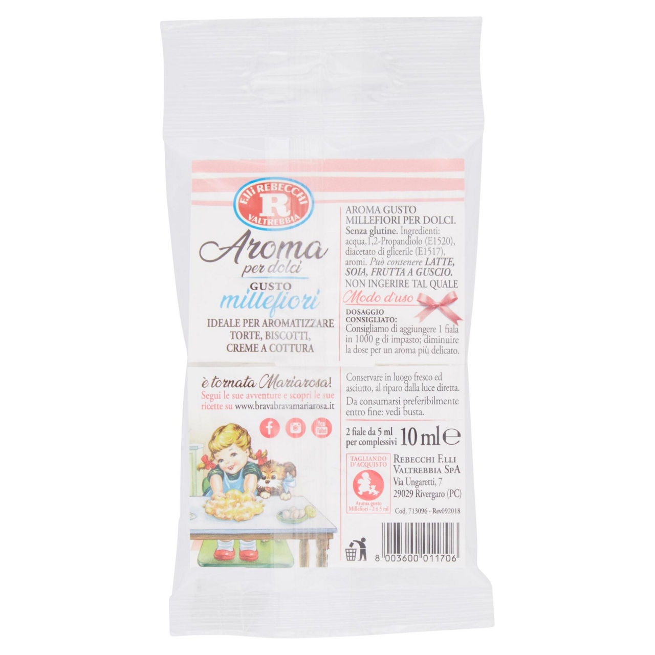 Aroma per dolci gusto millefiori 2 pz 10 ml - Immagine 51