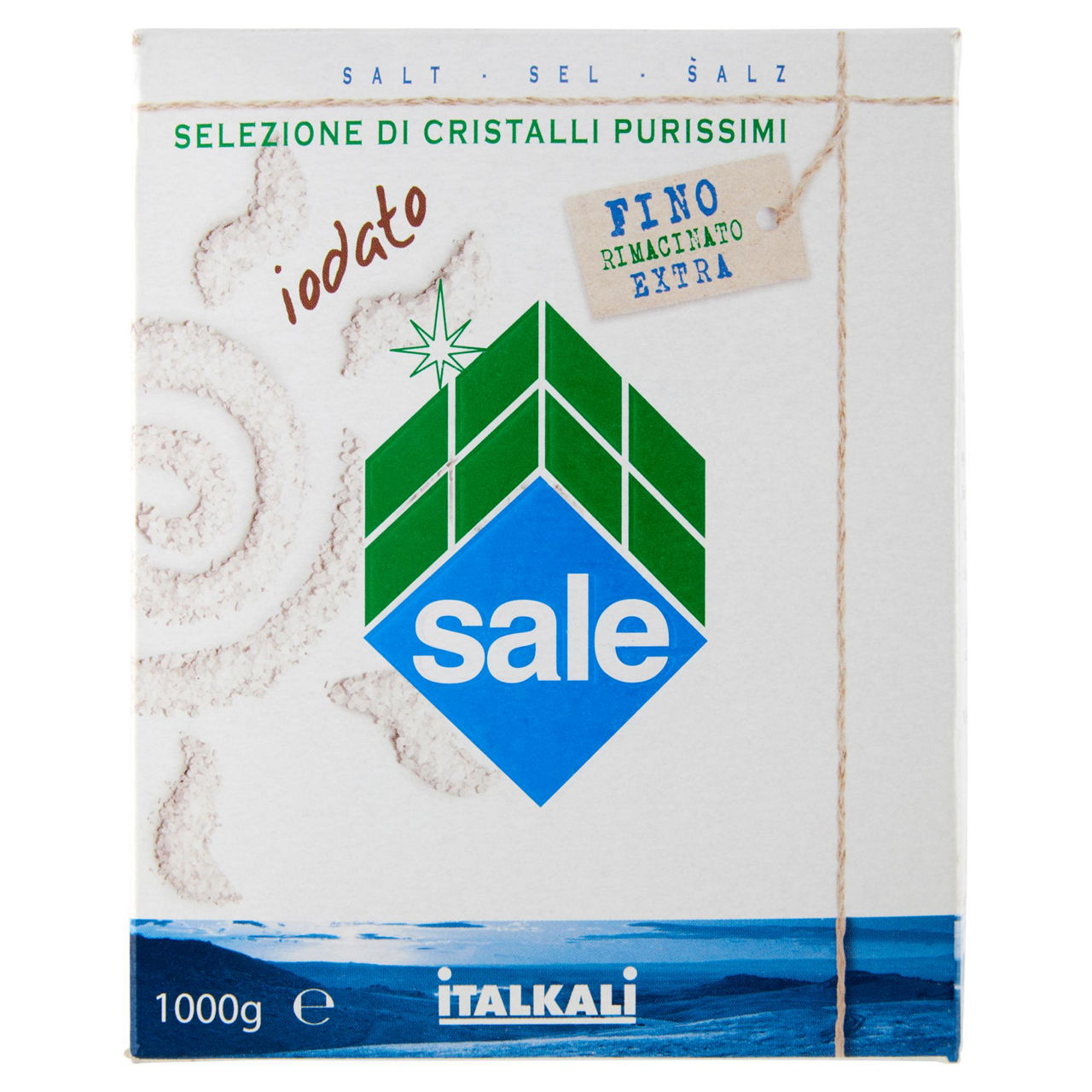 Iodio piu' sale extrafino italkali  astuccio kg.1 - Immagine 01