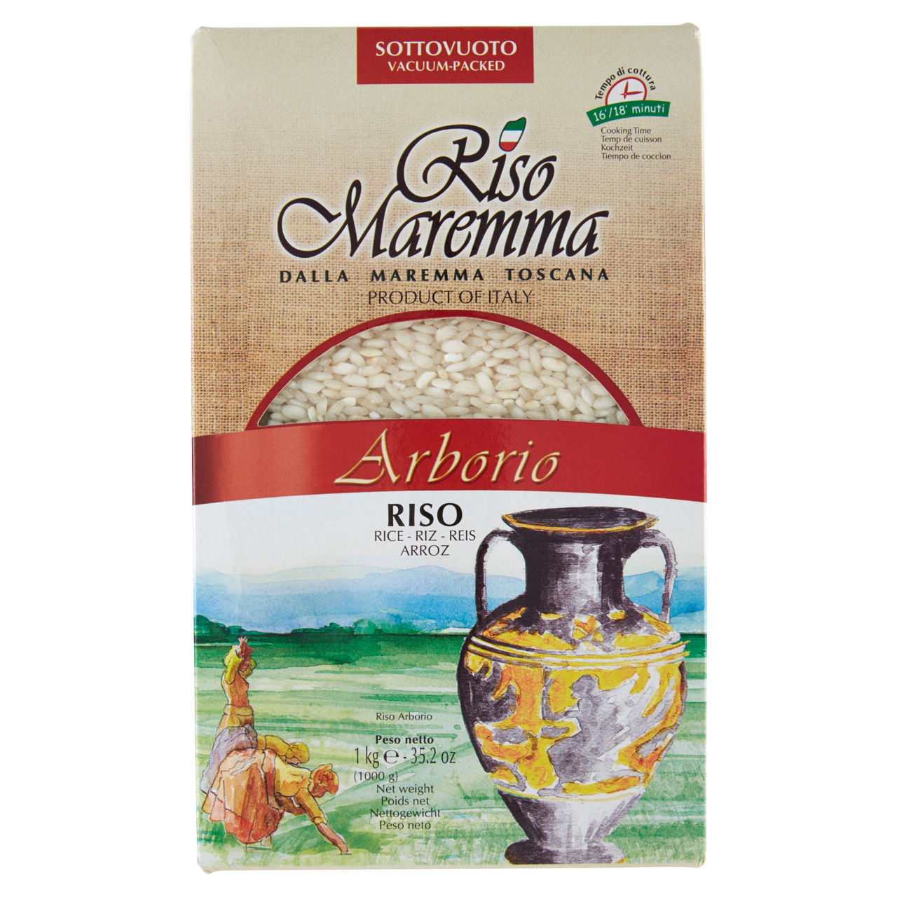 Riso arborio maremma kg1
