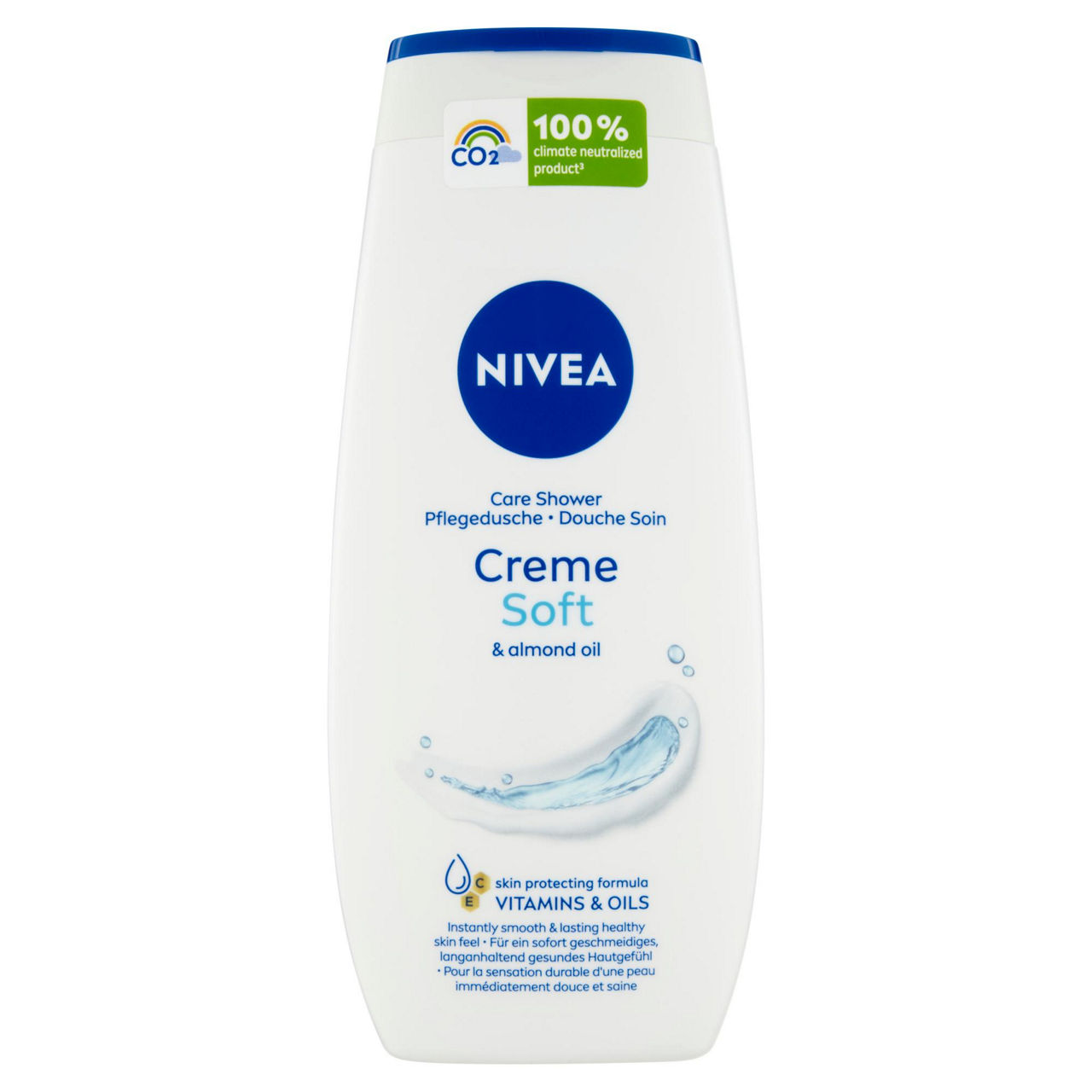 Doccia crema nivea creme soft fl. ml. 250 - Immagine 01