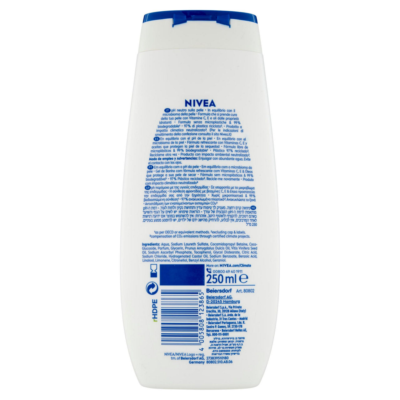 Doccia crema nivea creme soft fl. ml. 250 - Immagine 31