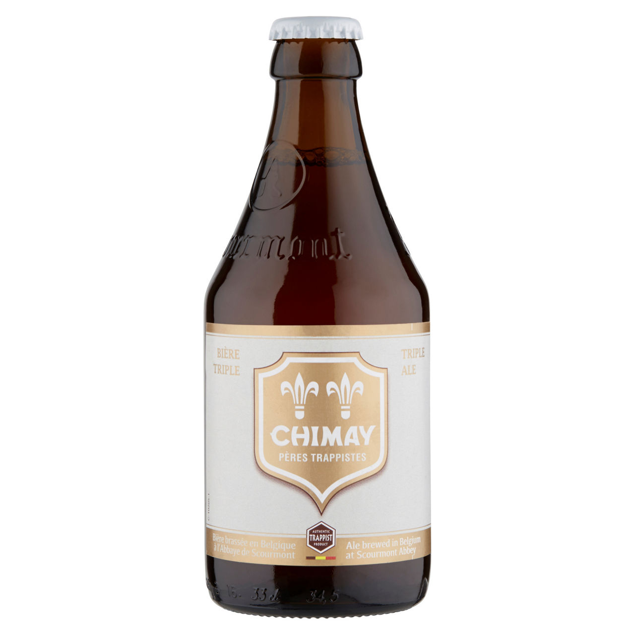 Birra chimay triple 8 gradi bottiglia ml 330 - Immagine 01