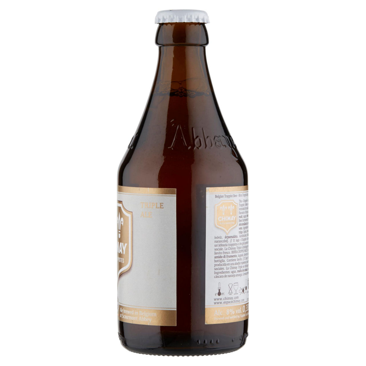 Birra chimay triple 8 gradi bottiglia ml 330 - Immagine 11