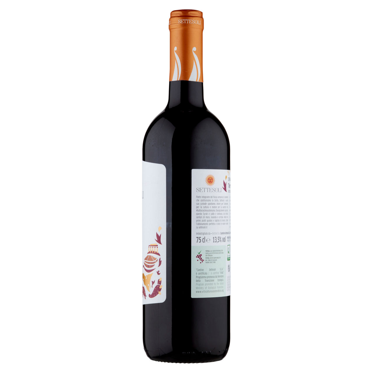 Vino rosso Syrah Terre Siciliane IGT 750 ml - Immagine 31
