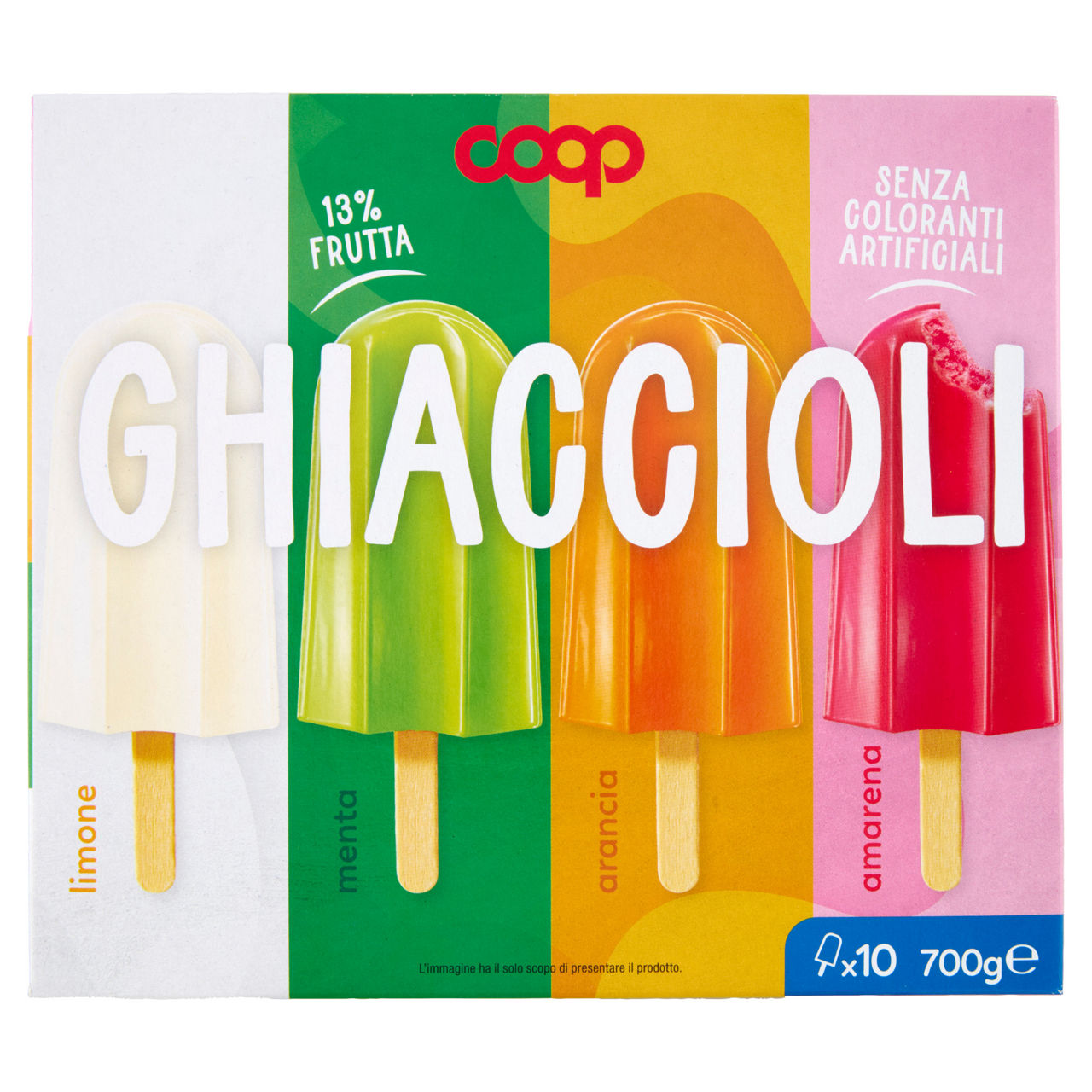 Ghiaccioli assortiti 10 pz 700 gr - Immagine 121