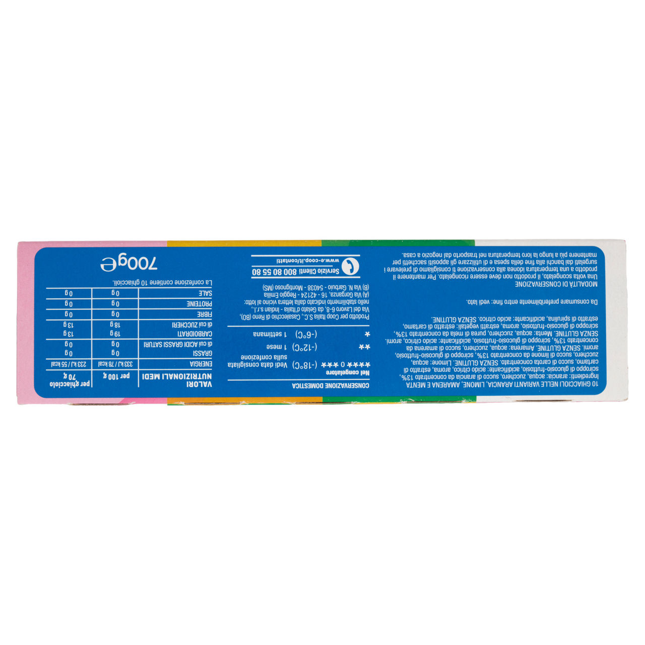 Ghiaccioli assortiti 10 pz 700 gr - Immagine 91