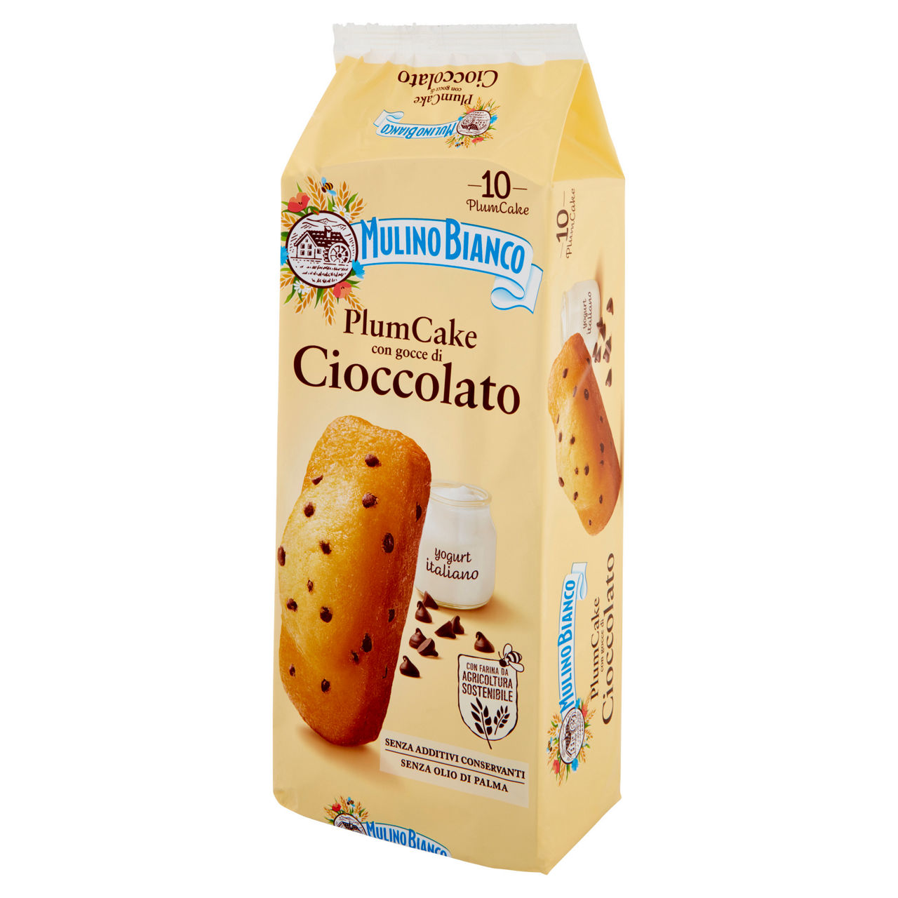 Plumcake con gocce di cioccolato 10 pz 350 gr - Immagine 91