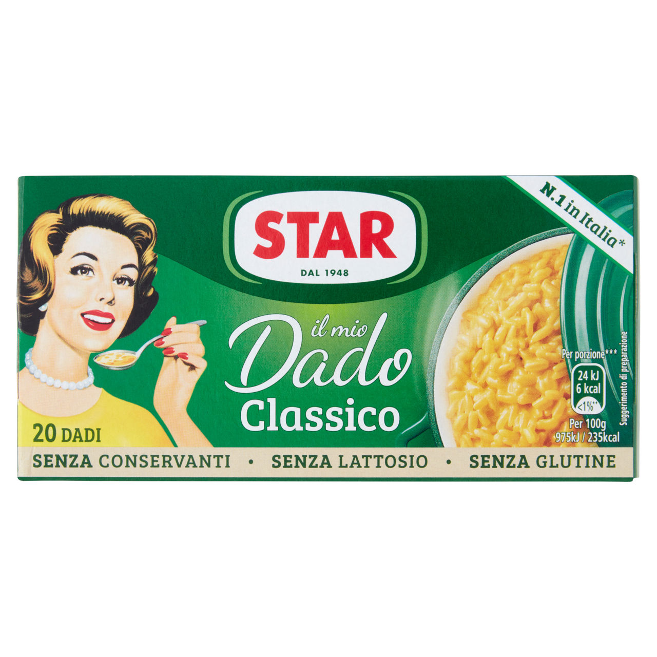 Dado classico per brodo 20 pz - Immagine 01
