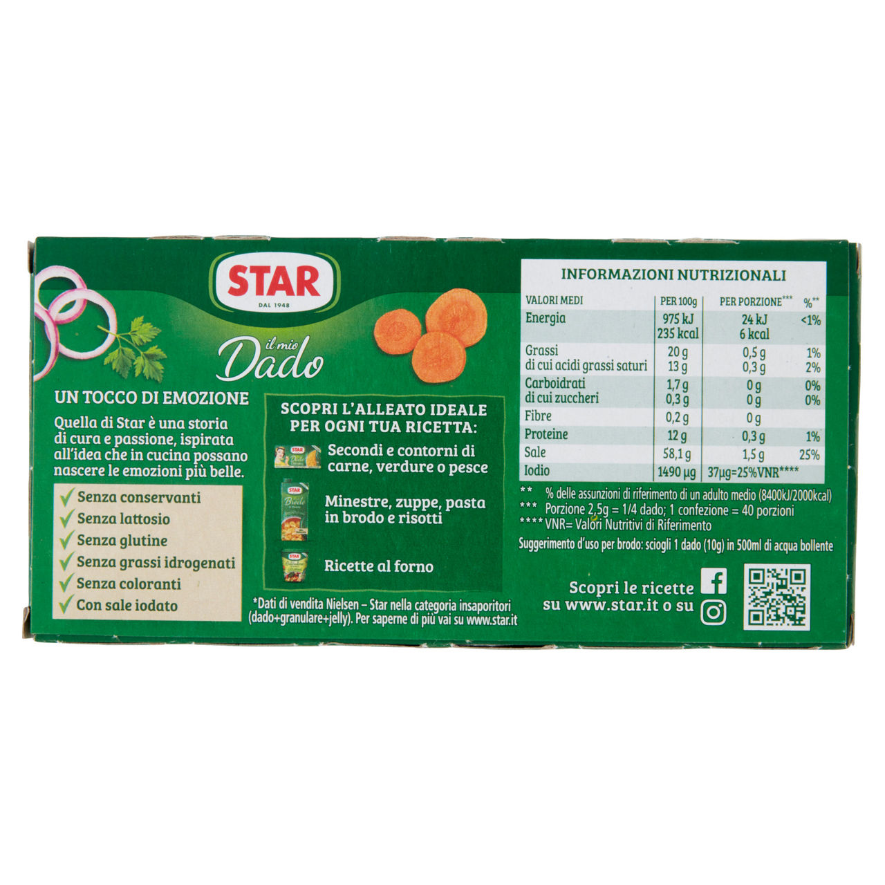 Dado classico star cubetti 10 scatola g 100 - Immagine 41
