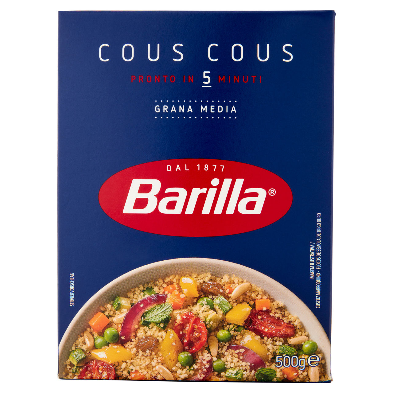 Cous cous grana media 500 gr