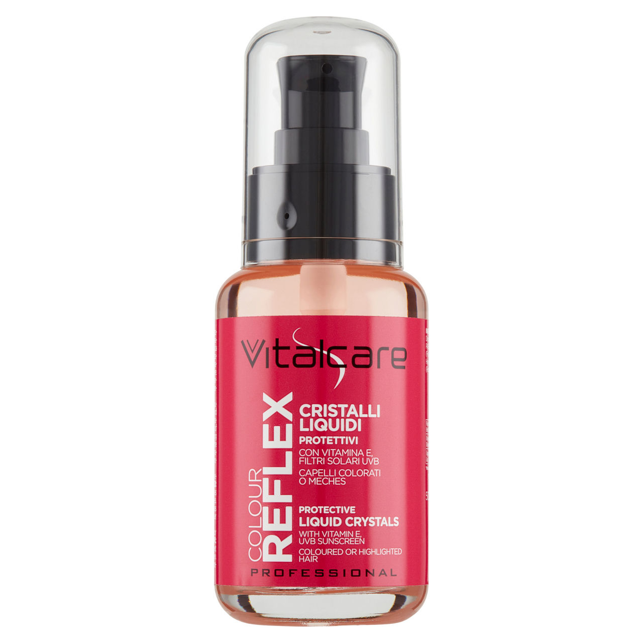 Cristalli liquidi vitalcare (grado 70) per capelli colorati ml. 50 - Immagine 01