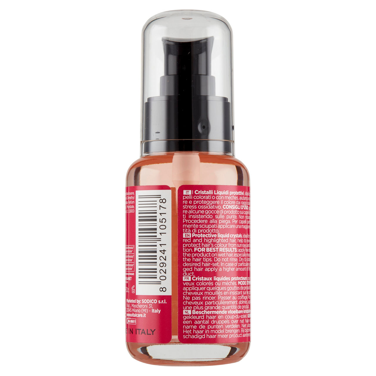 Cristalli liquidi vitalcare (grado 70) per capelli colorati ml. 50 - Immagine 51