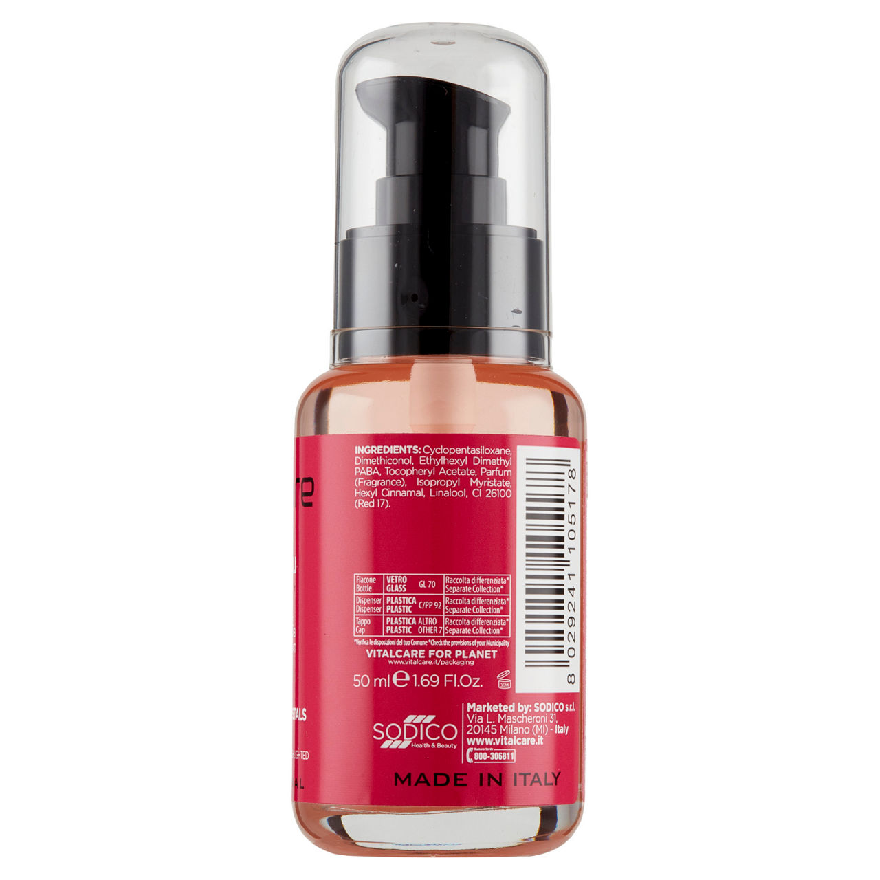 Cristalli liquidi vitalcare (grado 70) per capelli colorati ml. 50 - Immagine 41