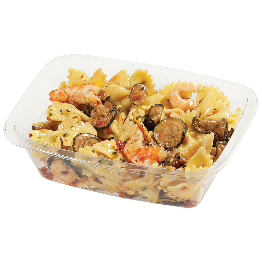 Farfalle gamberetti e zucchine