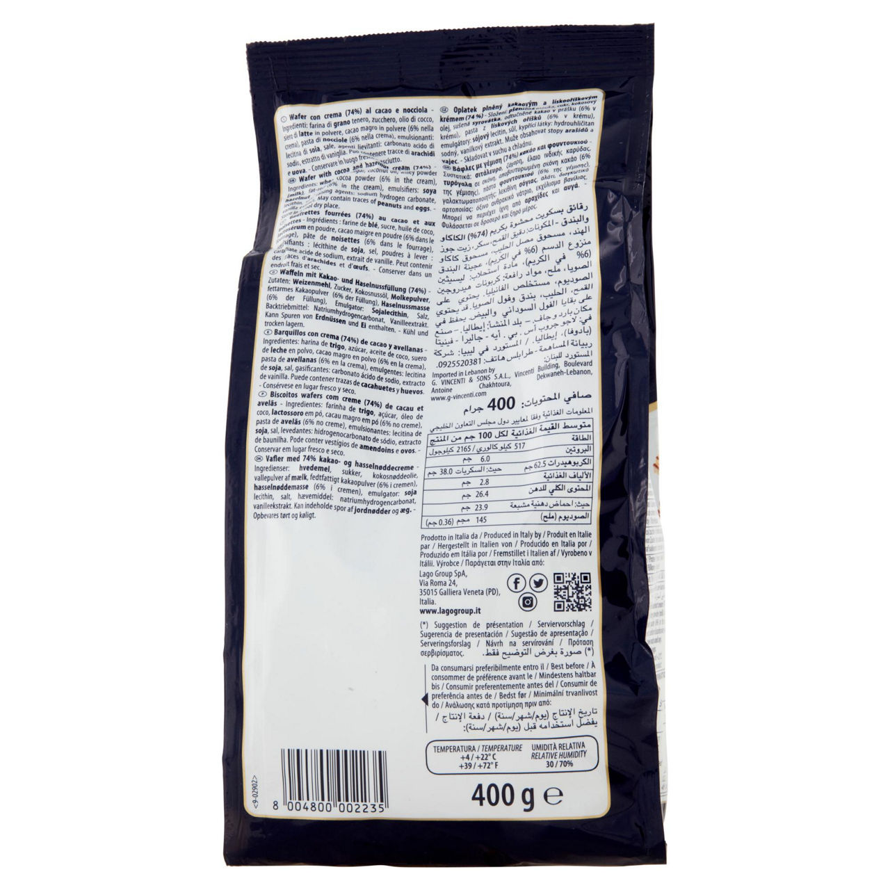 Biscotti wafer ciocco 400 gr - Immagine 21