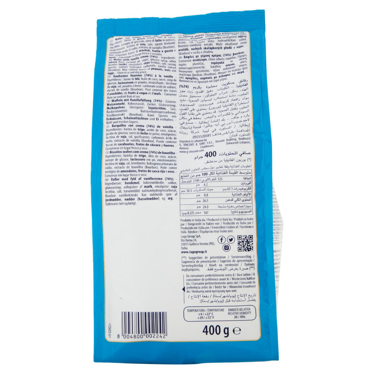 Biscotti wafer vaniglia 400 gr - Immagine 51