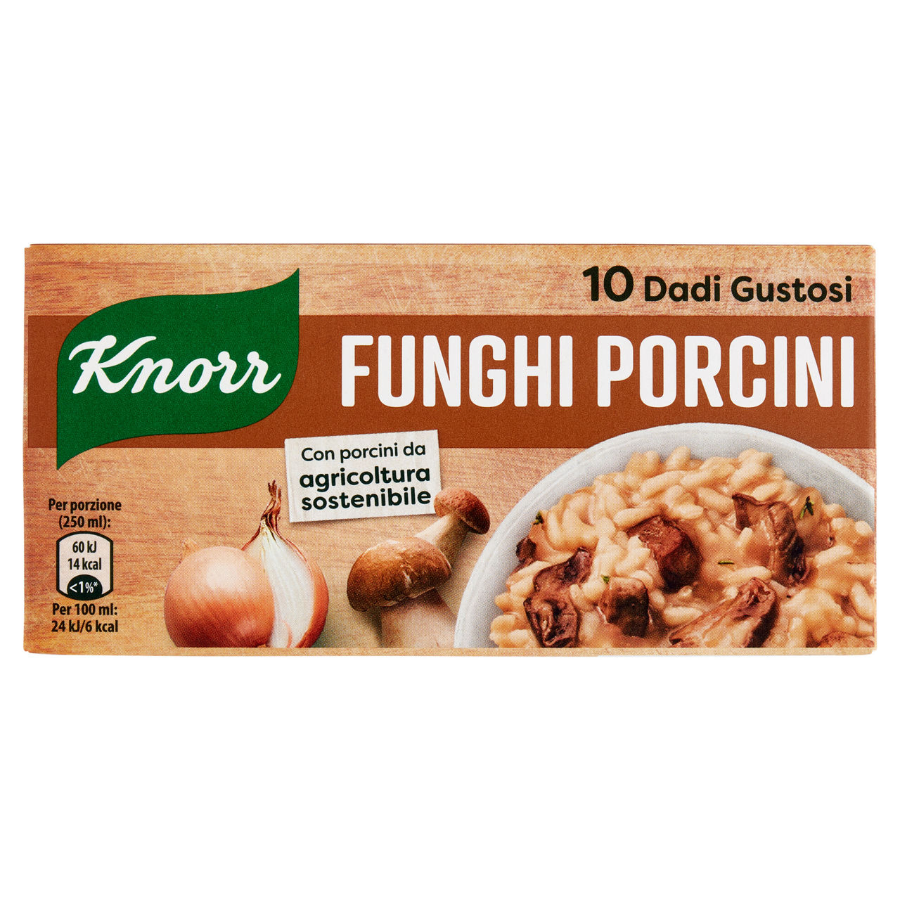 Dado knorr funghi x10 g100