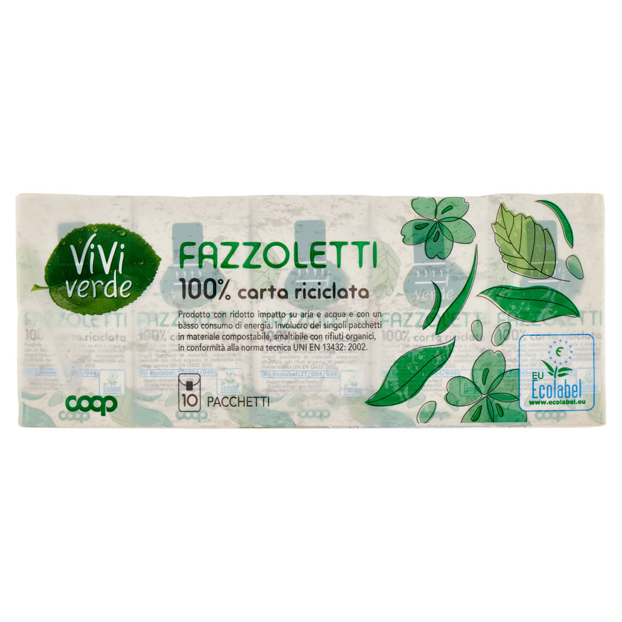 Fazzoletti vivi verde 10 pz - Immagine 41