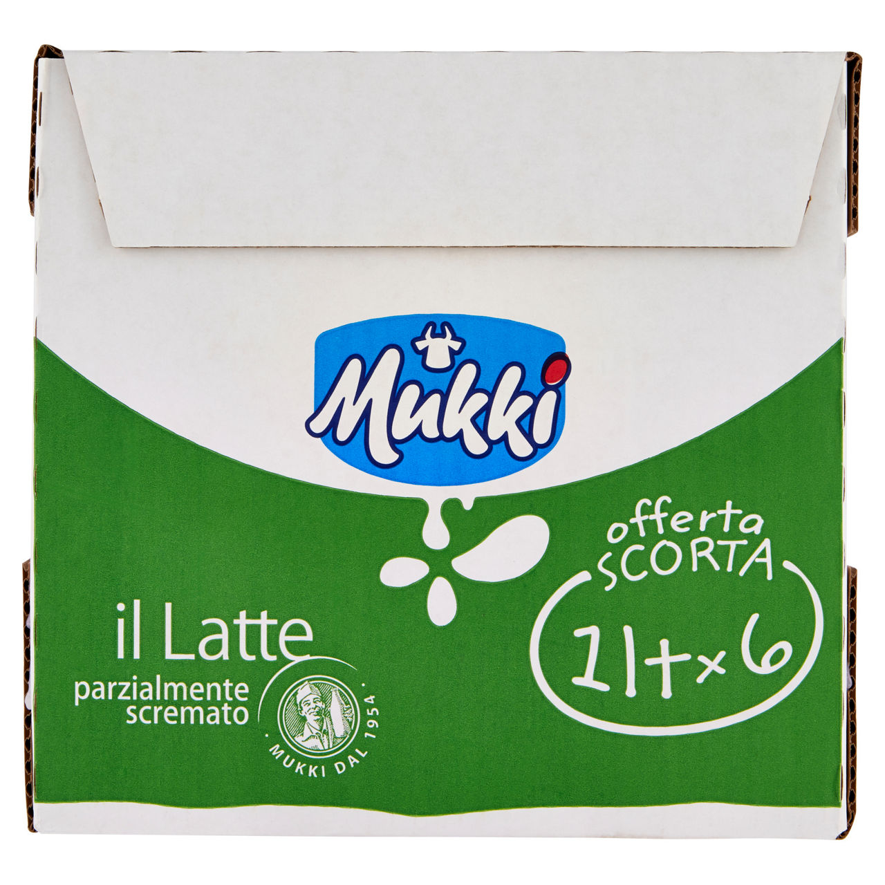 Latte UHT parzialmente scremato 6 pz 6 lt
