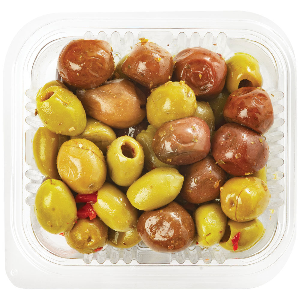 Tris di olive condite