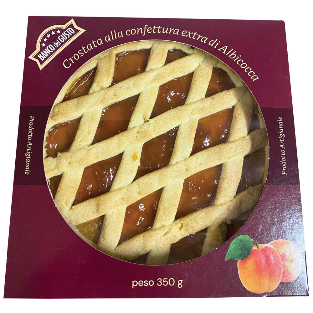 Crostata all'albicocca 350 gr